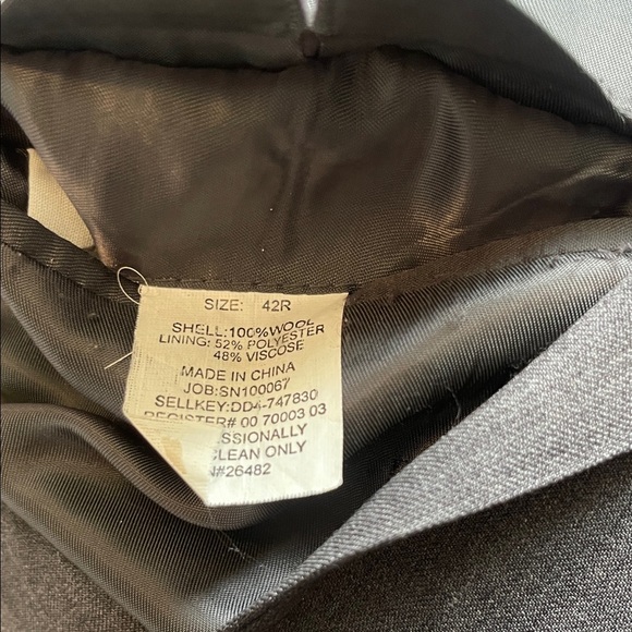 Roundtree & Yorke Dark Gray Suit - Picture 6 of 10